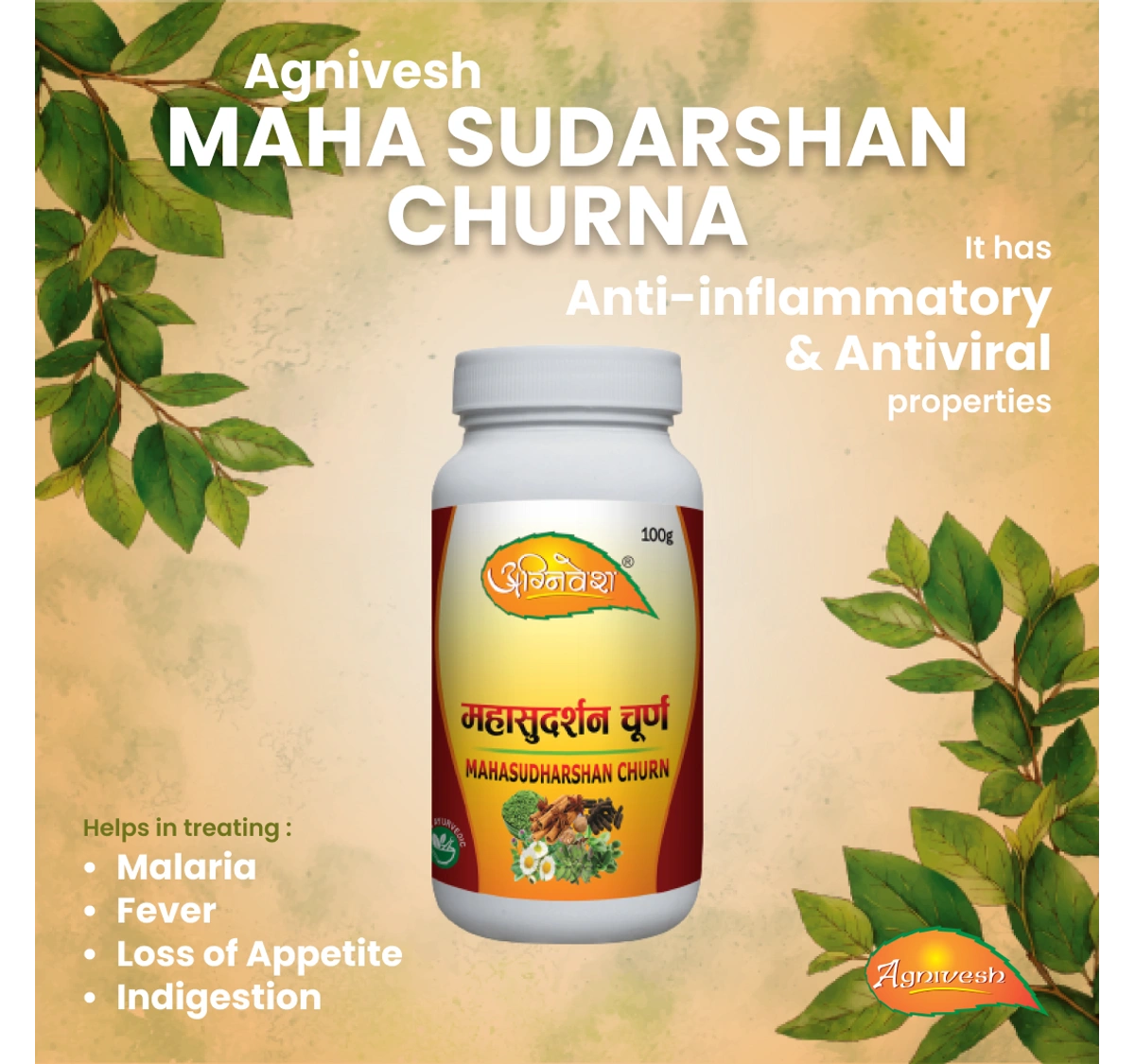 AGNIVESH MAHA SUDARSHAN CHURN