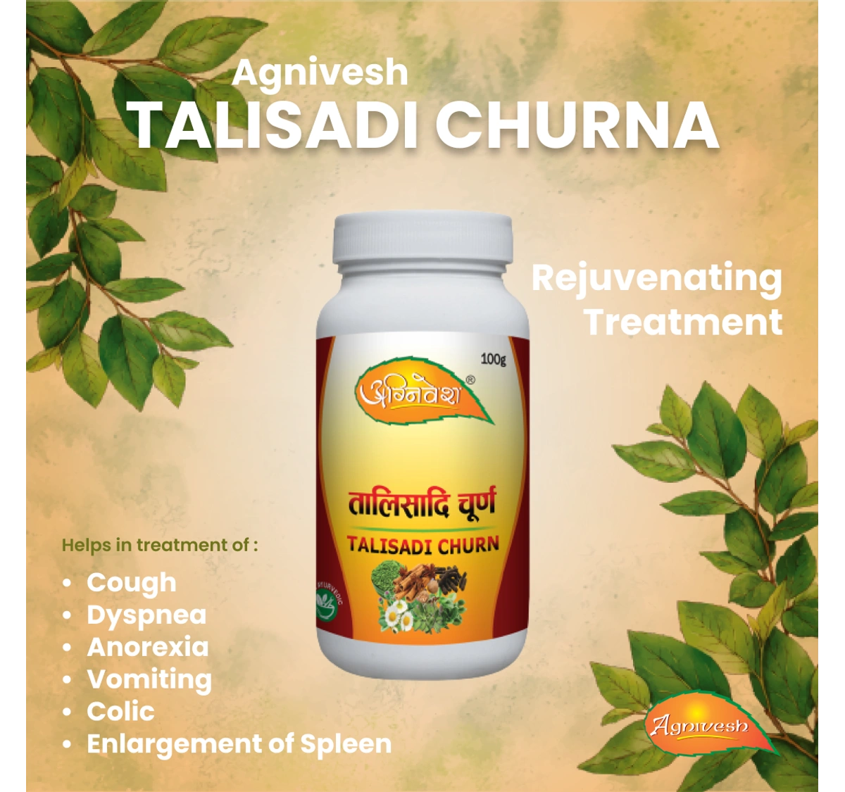 AGNIVESH TALISADI CHURN