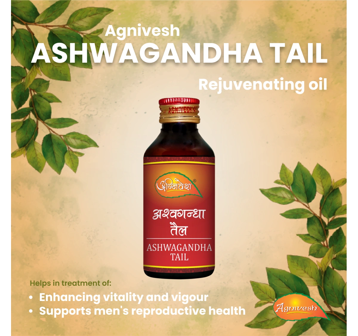 AGNIVESH ASHWAGANDHA TAIL