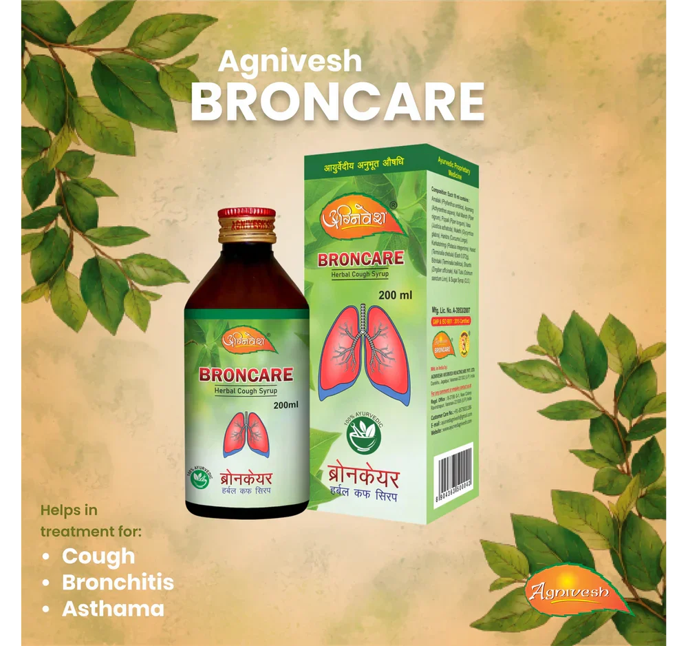 A Complete Guide to Using AGNIVESH BRONCARE for Cough and Cold Management